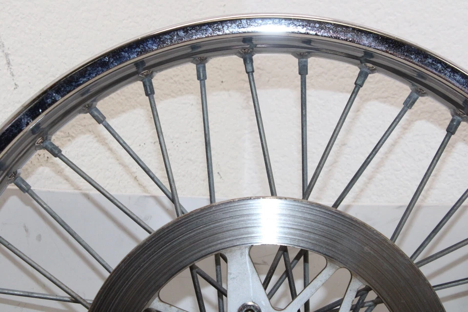 05-08 SUZUKI SAVAGE 650 LS650P OEM FRONT WHEEL RIM - Image 3 of 4