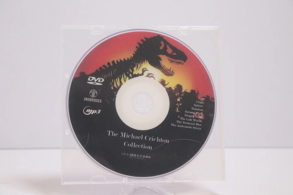 The Michael Crichton Audiobook Collection – MP3 Files On One DVD – 9 Audiobooks - Image 2 of 2