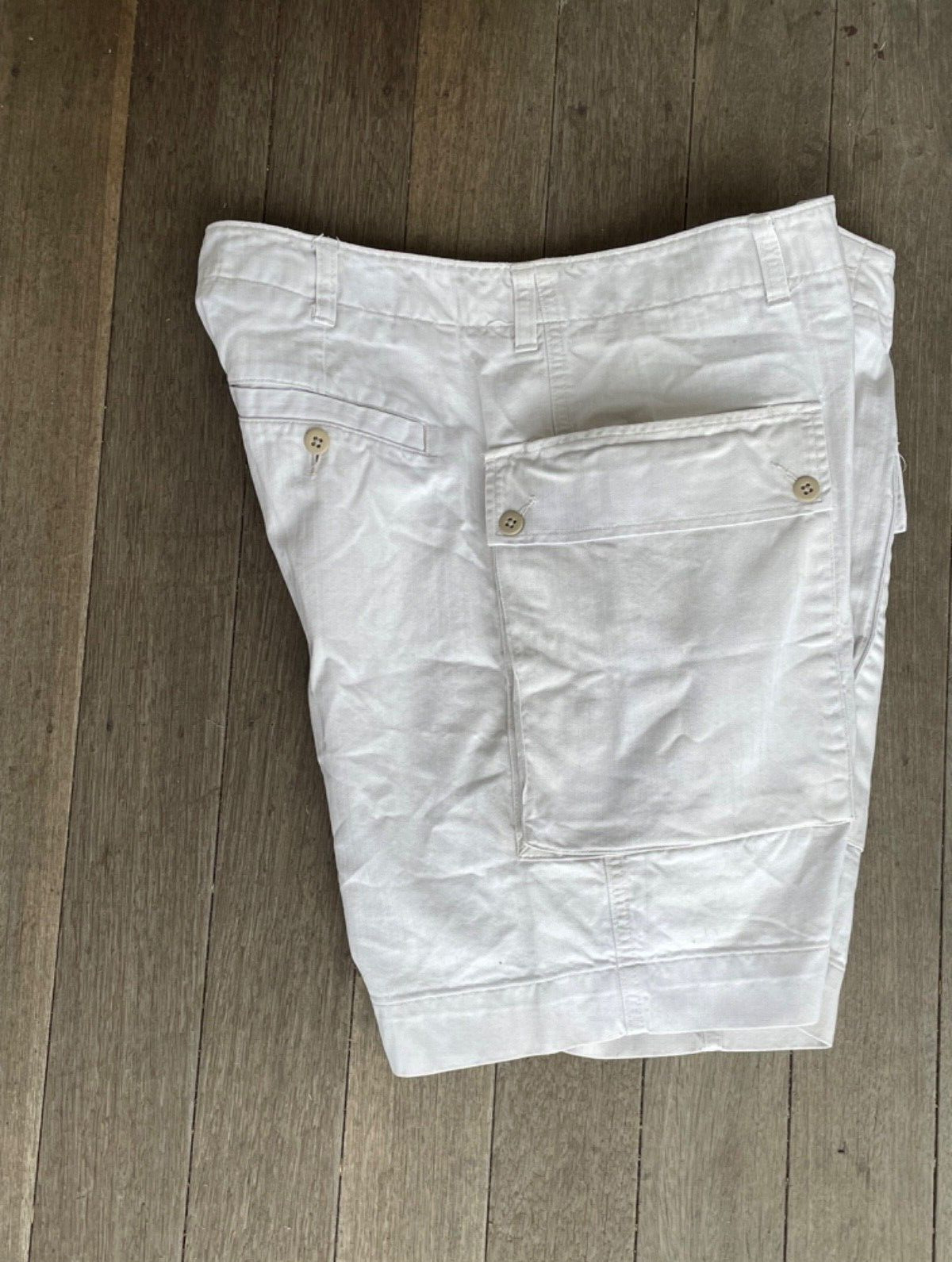 Banana Republic Men's shorts white Cotton Fancy T… - image 4