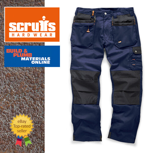 Scruffs Worker Plus NAVY BLUE Trousers 
