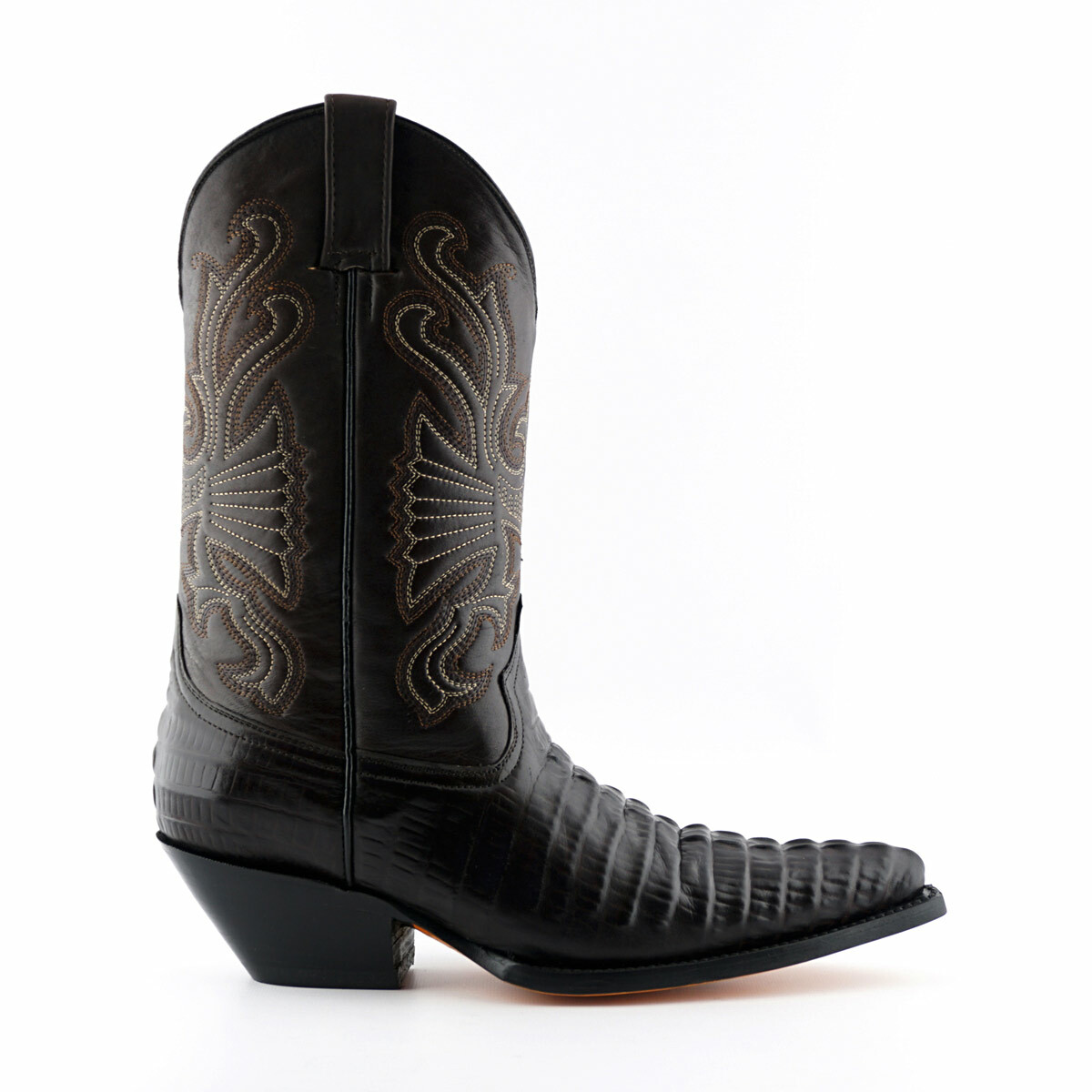 Grinders Mens Carolina Brown Boots Croc 