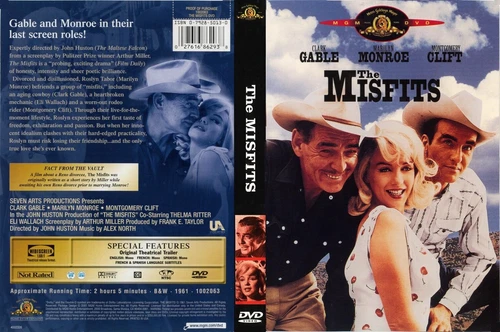 The Misfits DVD (Clark Gable, Marilyn Monroe, Montgomery Clift)