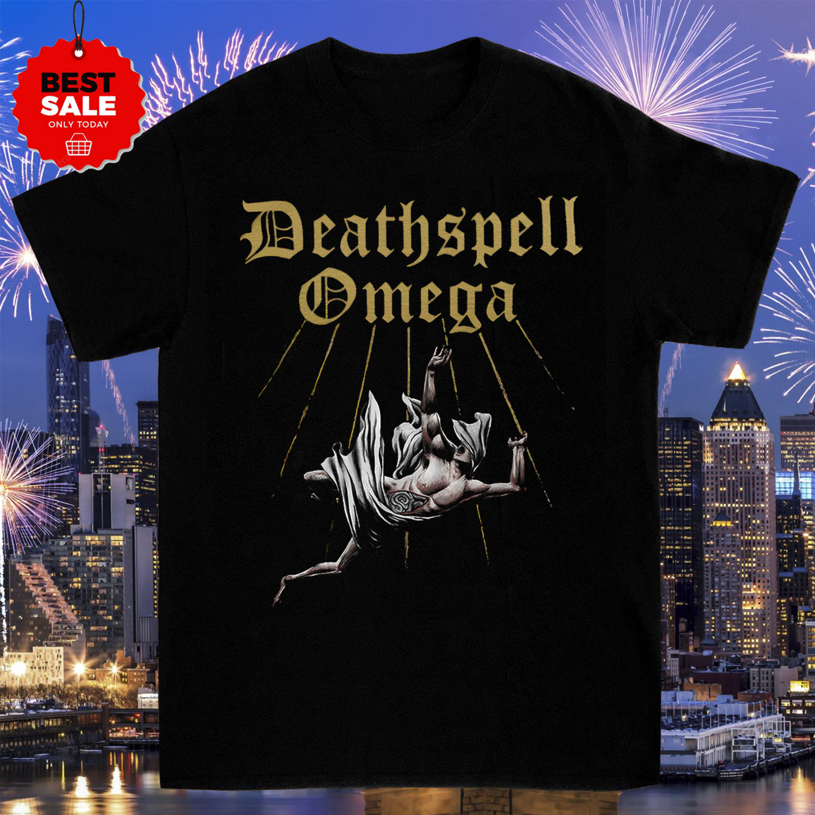 Deathspell Omega Short Sleeve T Shirt Black S-4XL Men Cotton CG417