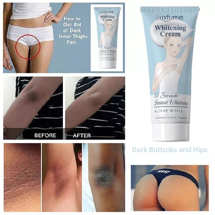 10 Seconds Instant Bellezon Whitening Cream Underarm Armpit Whitening Cream  Legs