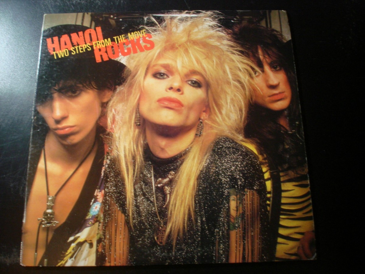 HANOI ROCKS TWO STEPS FROM THE MOVE LP RECORD | eBay