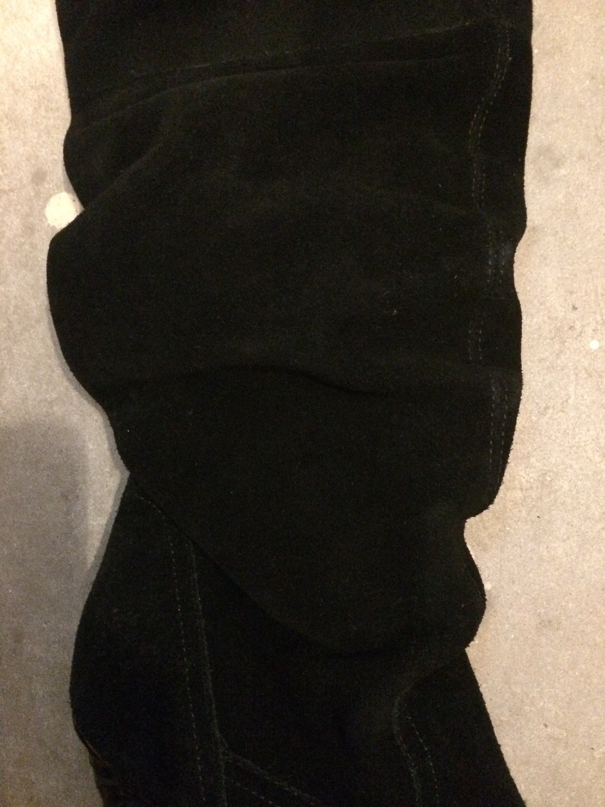 Bakers REAL SUEDE LEATHER thigh high boots platform a… Gem