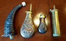 Black Powder Flask