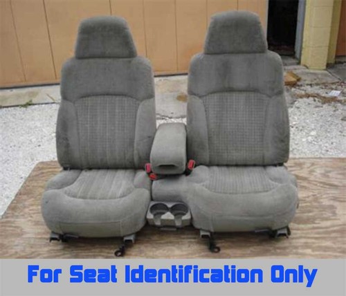 Fr Truck Car Seat covers blk-charcoal Fits Chevy S10 98-03 60/40 Seat No Console - Bild 2 von 7