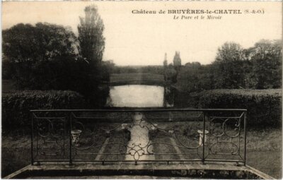 CPA BRUYERES-le-CHATEL Schloss - Park und Spiegel (1354341)
