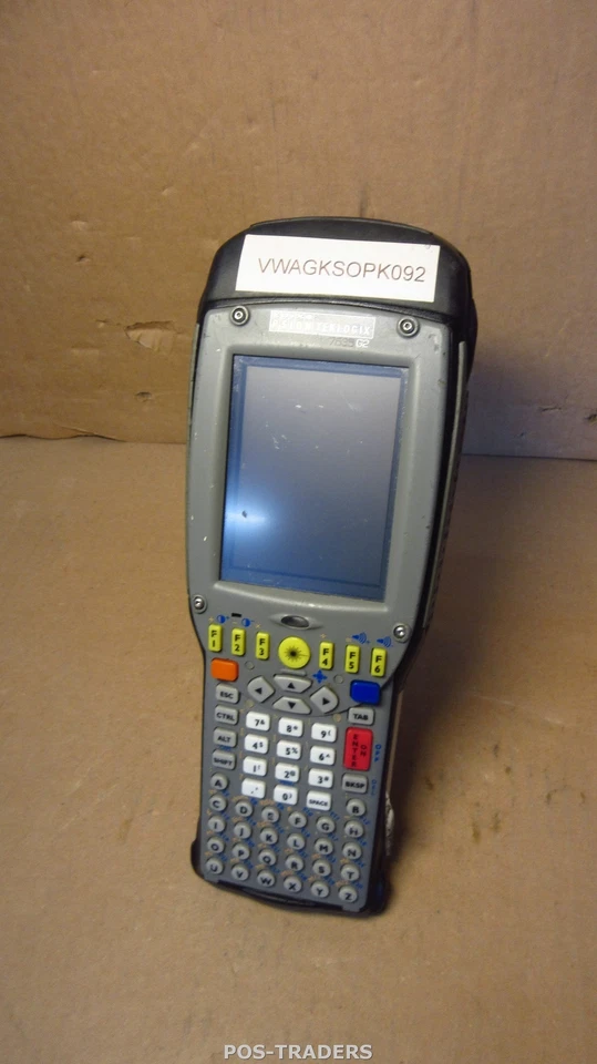 Psion Teklogix 7535 G2 Ultra Rugged BT WiFi Handheld 1D Barcode Scanner NO BATT