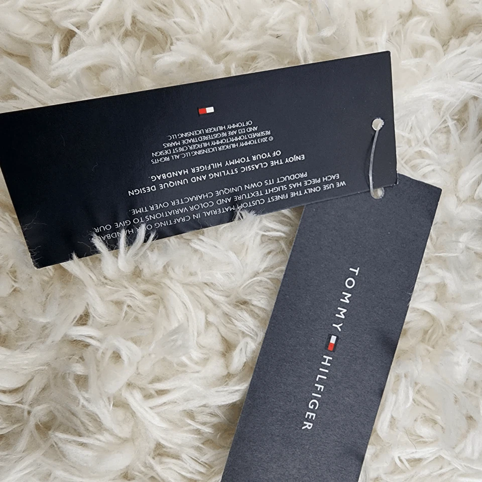 Nuevo con etiquetas Tommy Hilfiger Mujer Bolso de Mano Hombro Azul Nuevo con Etiquetas Foto 2 de 4