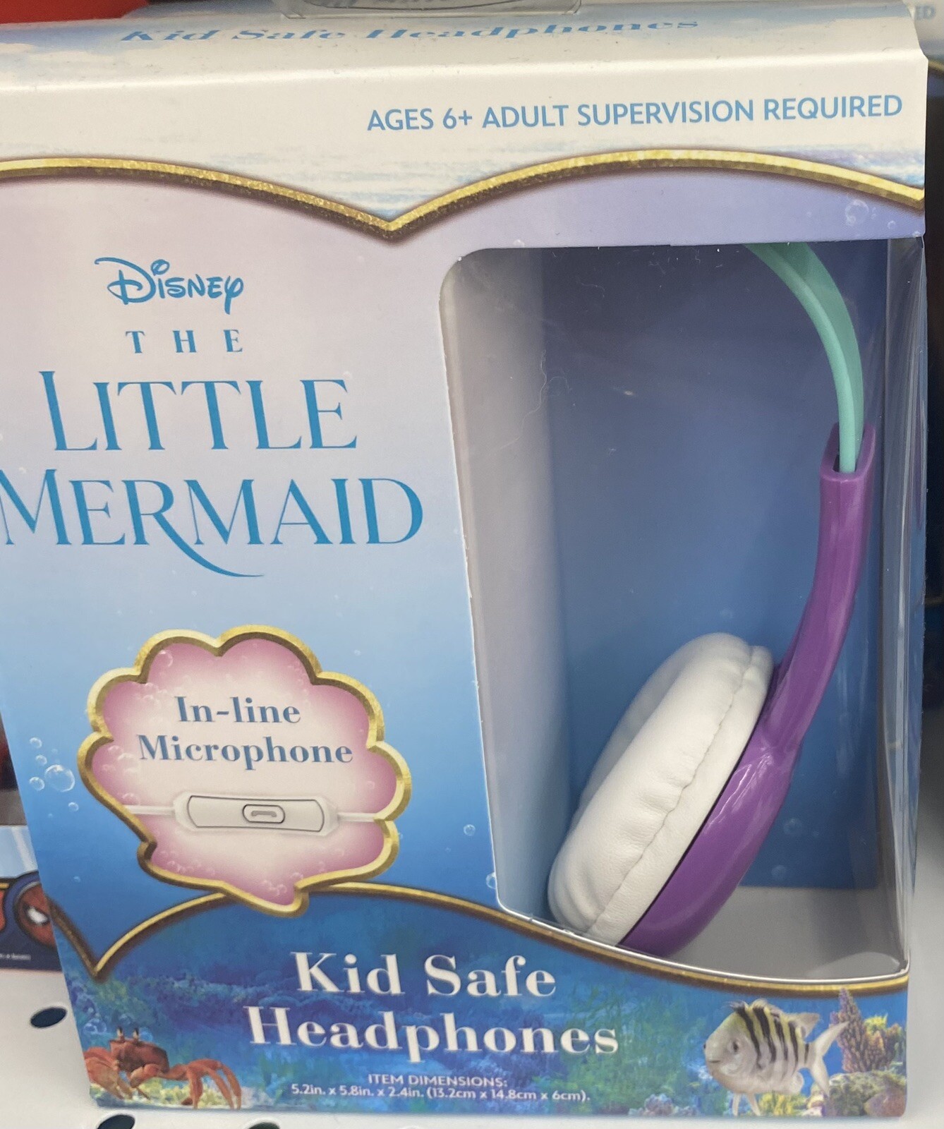 The Little Mermaid Headphones with Mic eBay