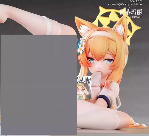 CrazyRabbit Studio Blue Archive Iochi Mari Resin Statue Pre-order 2Body H17cm - Bild 3 von 4