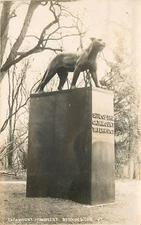 Bennington VT~Catamount Tavern (1767) Monument~1926 RPPC Real Photo Postcard