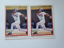 1991 OPC Premier Baseball Juan Gonzalez #54 Rangers (2)