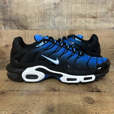 New Nike Air Max Plus Mens Size Blue Black White Running