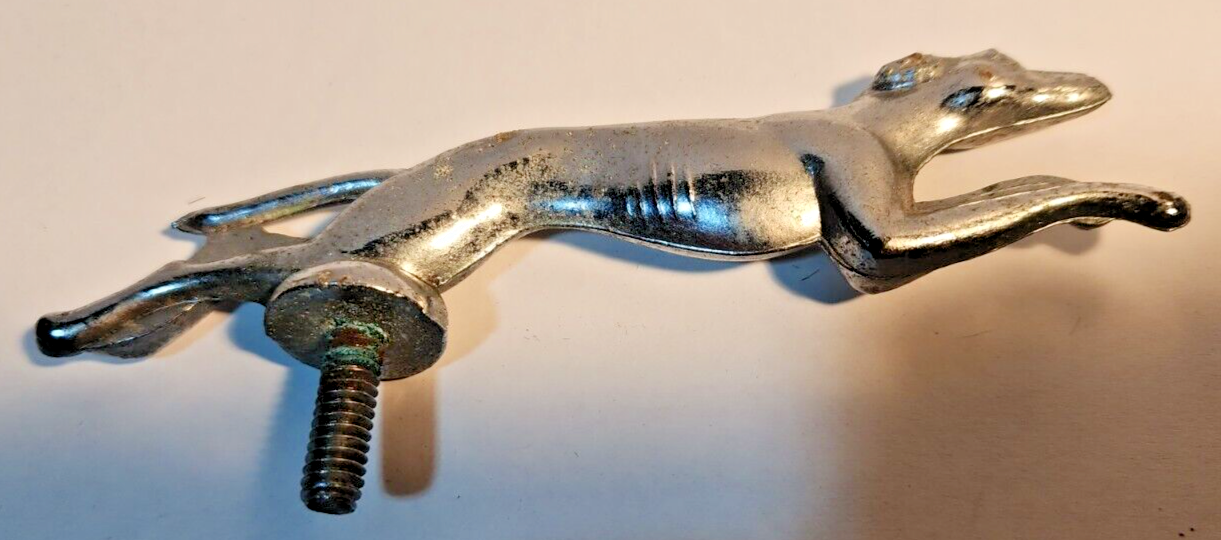 vintage Greyhound Hood Ornament eBay