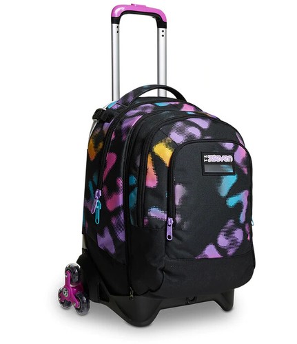 ZAINO ORGANIZZATO TROLLEY, JACK Seven® 3 RUOTE DETACH - MELT GIRL | eBay
