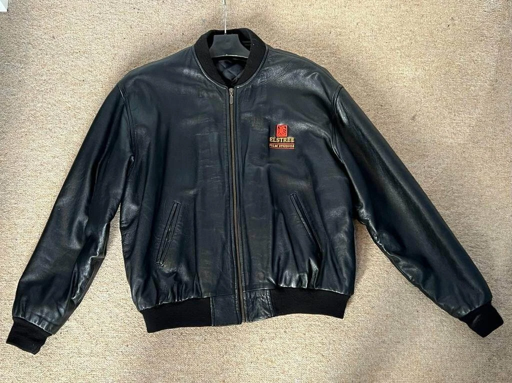 Mid 90 s Elstree Film Studios leather jacket made by Legendary