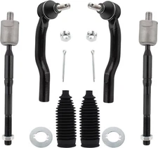 For 2004-2006 Toyota Camry 6Pcs Inner & Outer Tie Rod End Rack and Pinion Bellow