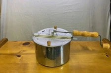 The Original Whirley Pop Stove Top Popcorn Popper  6 Quart
