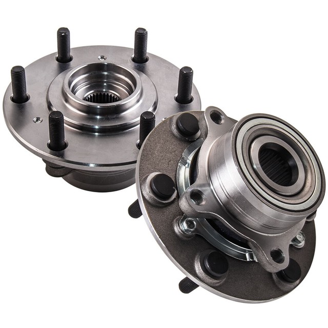 Pair Front Wheel Bearing Hubs Kit for MITSUBISHI Triton Ml MN 4wd 2006