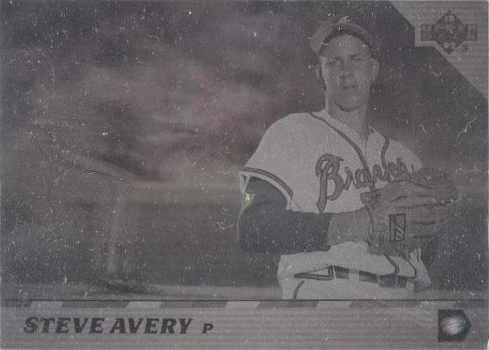 1992 Upper Deck Team MVP Holograms - Steve Avery #6 - 1 of 1