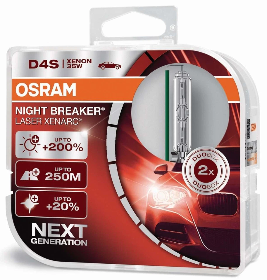 Osram Ampoule Xenon Xenarc Night Breaker Laser D4s