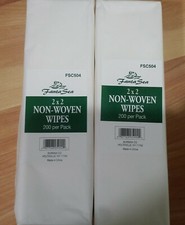 400 ct. Lint-Free 2 x 2" Nail Wipes For Skin  Nail Care Treatments Gel Cleaning