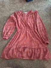 Dusty pink/salmon lace dress Lauren Conrad size medium