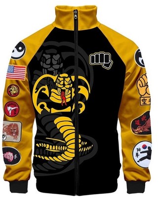 Cobra Ka - Sudadera con capucha para nños, dseño de karate, color