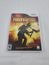 Real Heroes Firefighter Nintendo Wii Cib