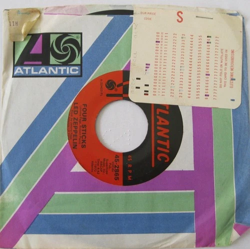 Led Zeppelin - Rock and Roll / Four Sticks - Atlantic - unopened store stock