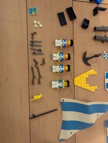 Lego Pirates Caribbean Clipper Set 6274 99% Complete With Minifigures 