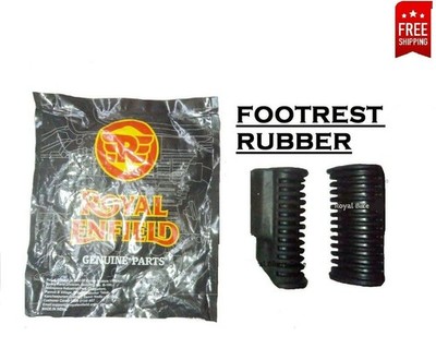 For Royal Enfield Classic 350 500 Footrest Rubber   Heavy Duty Grip Pads