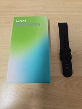 LetsFit E22 Smart Watch W/1 Extra Black Band (NEW - Open Box)