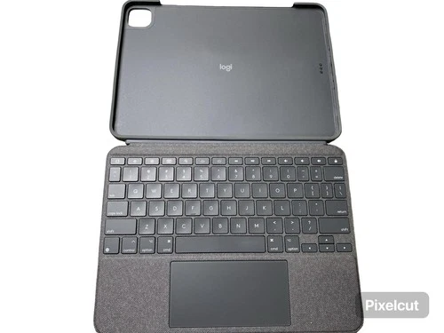 Logitech ComboTouch removable Keyboard Case Trackpad SmartConnector (open box)