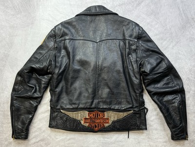 Vintage Bates Highwayman California Harley Davidson Leather Biker