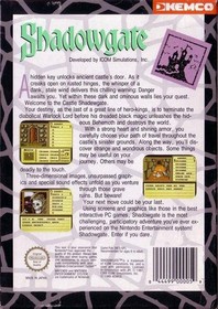 Nintendo NES Spiel - Shadowgate PAL-B Modul NEUWERTIG