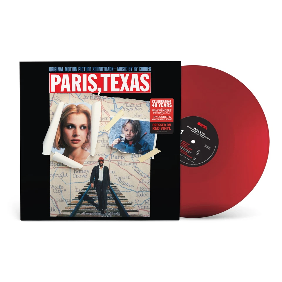 Ost/Cooder Ry Paris, Texas (Vinyl) Limited  12" Album Coloured Vinyl - Image 2 of 2