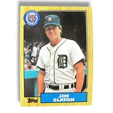 1987 Topps - Jim Slaton #432 Detroit Tigers MLB