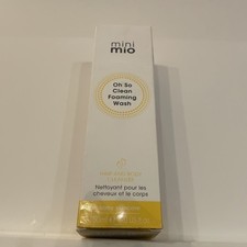 Image of Mini Mio Oh So Clean Foaming Wash Baby Hair & Body Cleanser 150ml New In Box