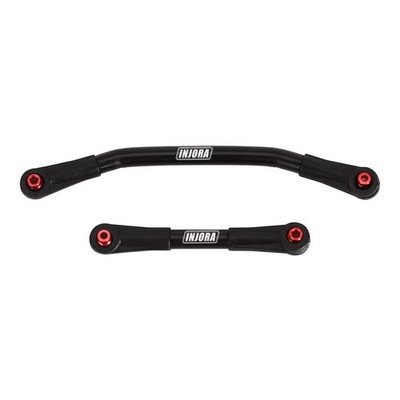 Steering Link Stainless Steel with Plastic Rod Ends for 1/24 RC Crawler Car A...