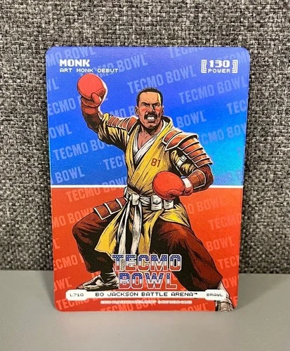 2026 Bo Jackson Battle Arena Monk (Art Monk) Brawl Logofoil #L710