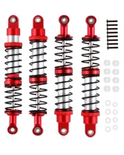 90mm RC Shock Absorber Universal Upgrades Part for 1/10 RC Scale Cars,4PCS Al...