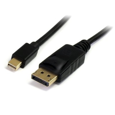 Startech MDP2DPMM3 3ft Mini DisplayPort to DisplayPort Cable White