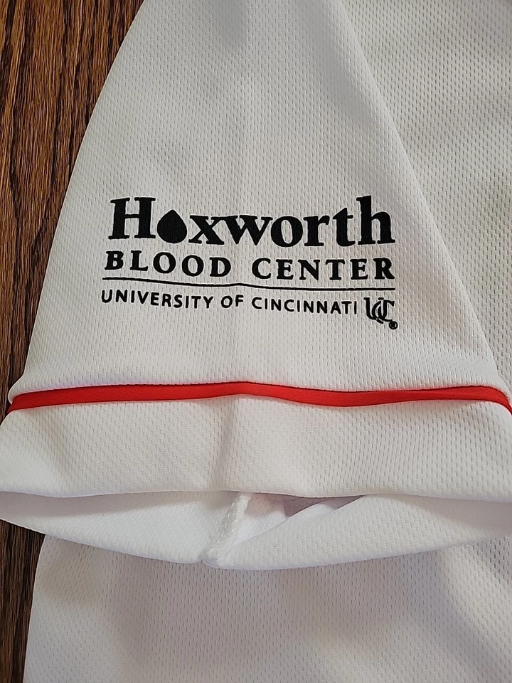 Cincinnati Reds Blood Donor Jersey baseball MLB Mens Size XL - Image 3 of 4