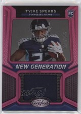 2023 Certified New Generation Jerseys Mirror Pink /299 Tyjae Spears #NGJM-42 3c2