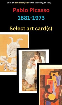 Pablo Picasso - Kunstkarten - unbenutzt - Karte aus Liste auswählen - B&C