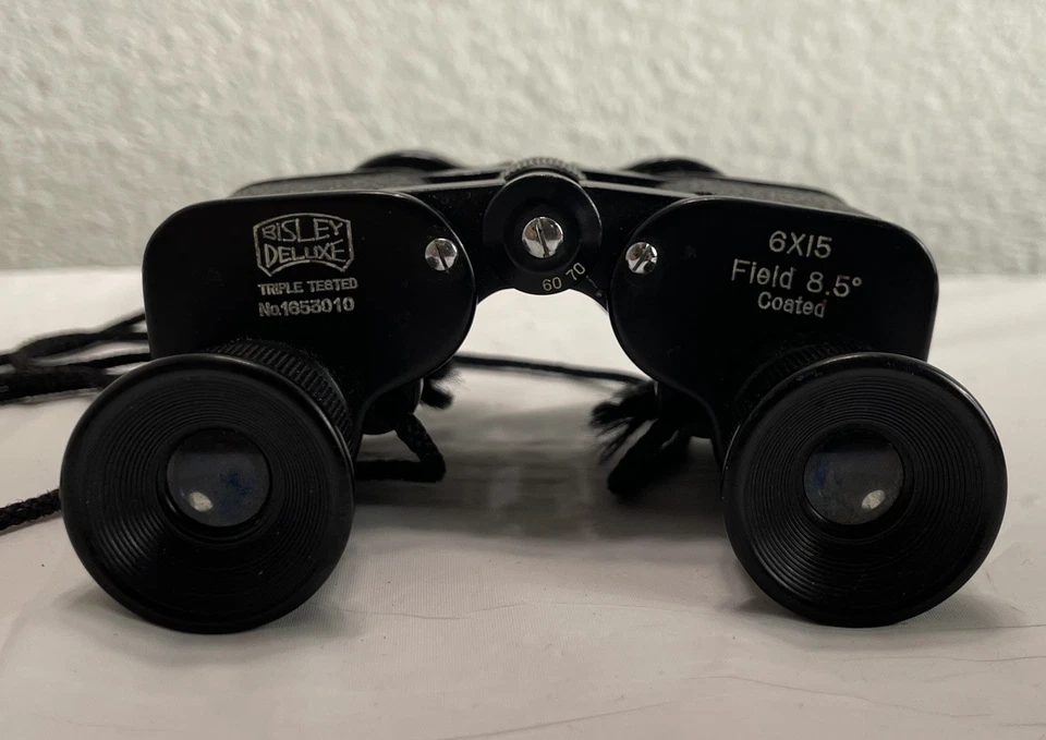 Binoculares miniatura Bisley Deluxe triple probado 6X15 No. 1653010 Japón Foto 4 de 4